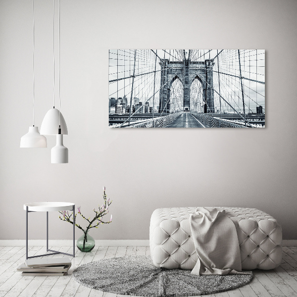 Bild auf leinwand Brooklyn Bridge