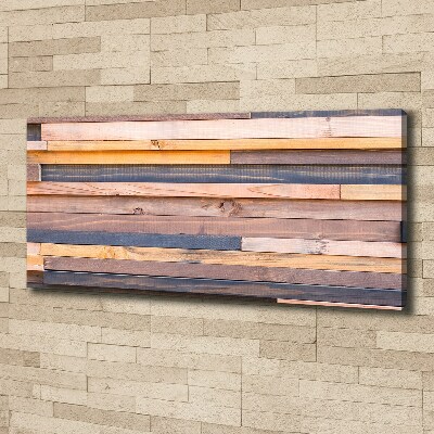 Bild auf leinwand Holzwand