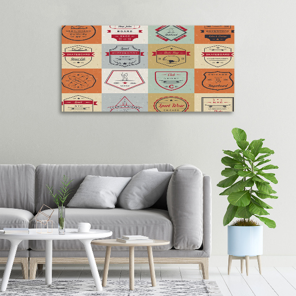 Fotobild Skateboard-Schilder