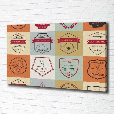 Fotobild Skateboard-Schilder