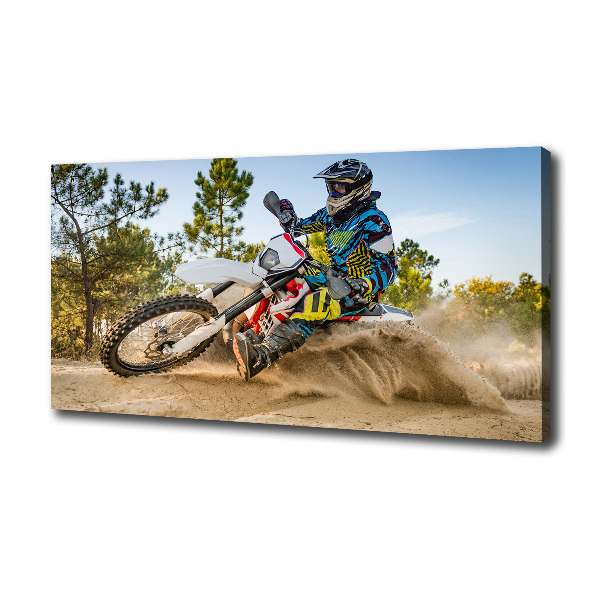 Bild auf leinwand Moto-Cross