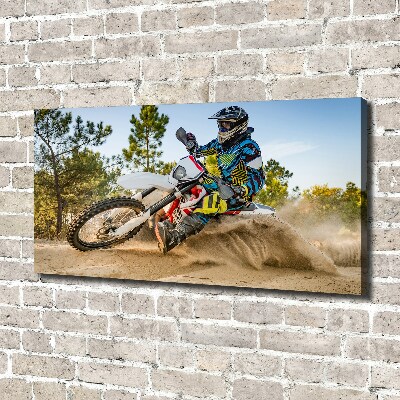 Bild auf leinwand Moto-Cross