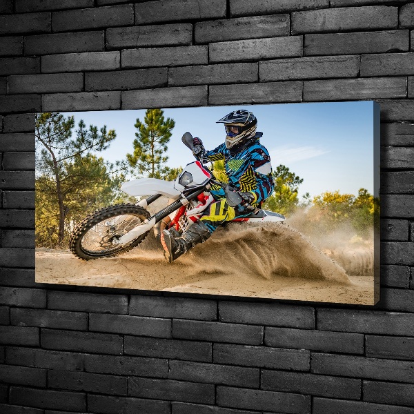 Bild auf leinwand Moto-Cross