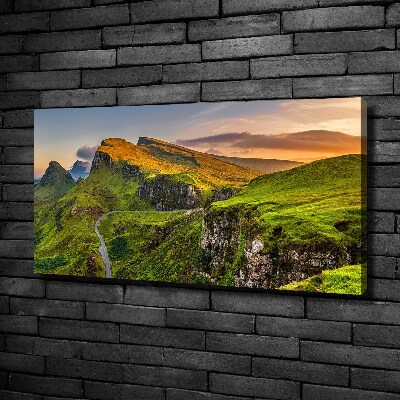 Bild auf leinwand Schottisches Hochland