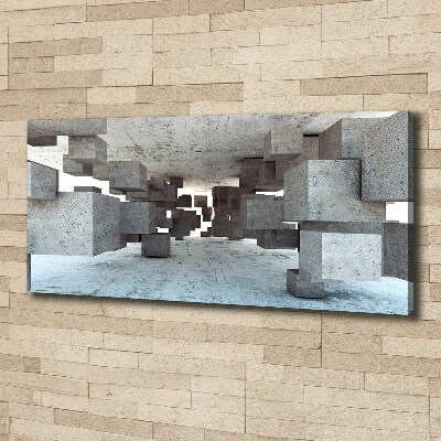 Fotobild Würfel aus Beton