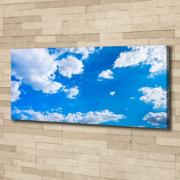 Bild auf leinwand Wolken am Himmel