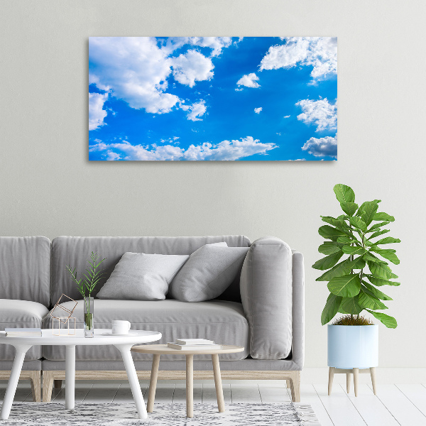Bild auf leinwand Wolken am Himmel