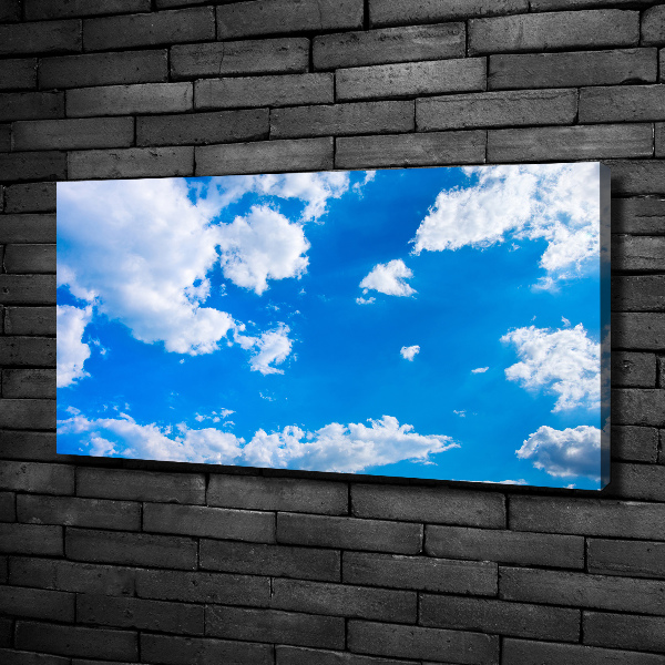 Bild auf leinwand Wolken am Himmel