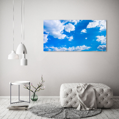 Bild auf leinwand Wolken am Himmel