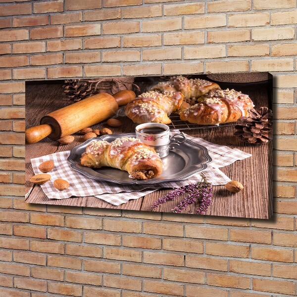 Wandbild Croissants