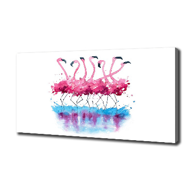 Wandbild Flamingos