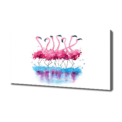 Wandbild Flamingos