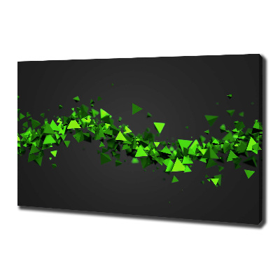 Wandbild Geometrische Welle