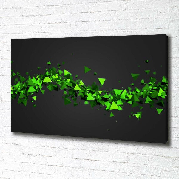 Wandbild Geometrische Welle