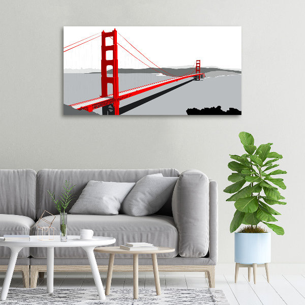 Wandbild San Francisco Brücke