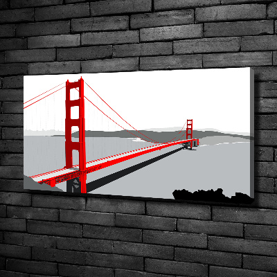 Wandbild San Francisco Brücke
