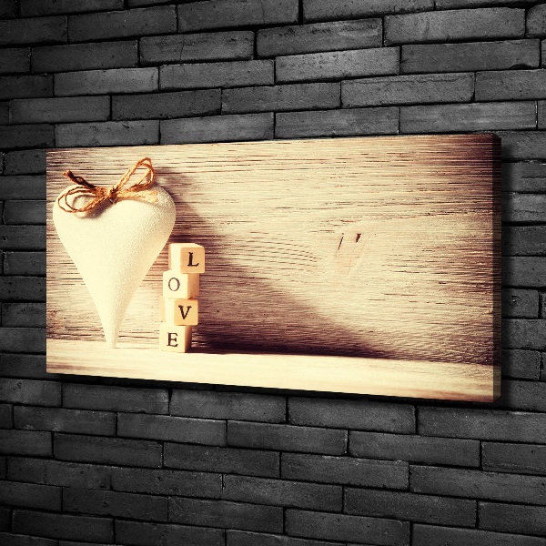 Bild auf leinwand Liebe