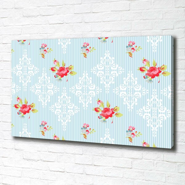 Bild auf leinwand Rosen und Schmuck