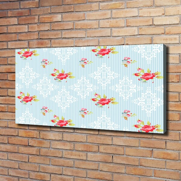 Bild auf leinwand Rosen und Schmuck