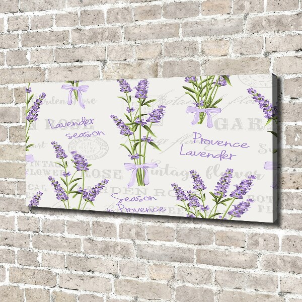 Wandbild Lavendel