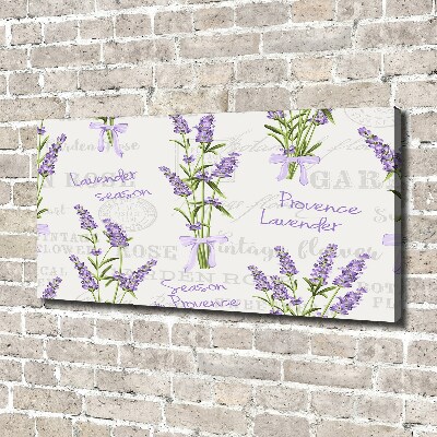 Wandbild Lavendel