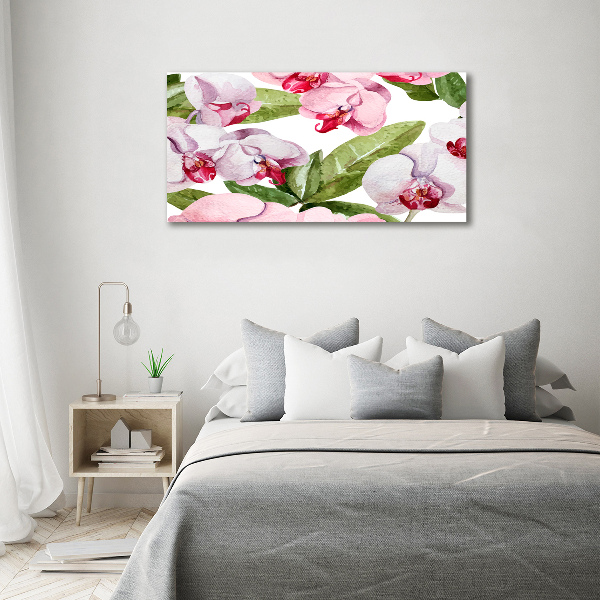 Bild auf leinwand Rosa Orchideen