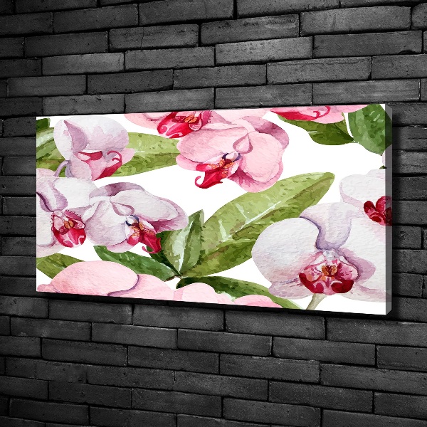 Bild auf leinwand Rosa Orchideen