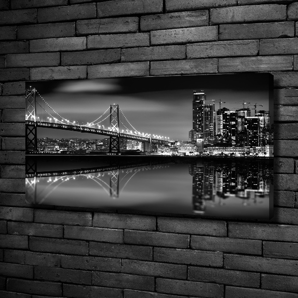 Wandbild San Francisco bei Nacht