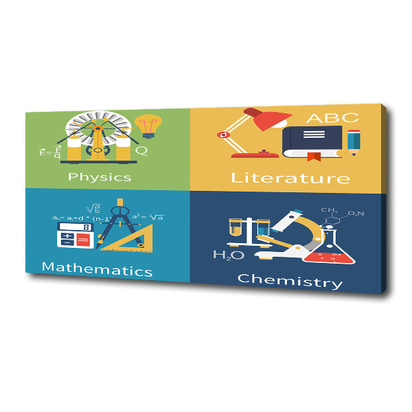 Fotobild Schulfächer