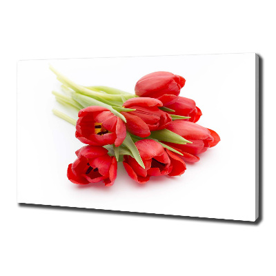 Wandbild Rote Tulpen