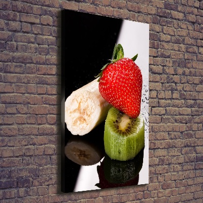 Foto auf leinwand vertikales Obst