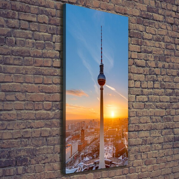 Wandbild vertikales Fernsehturm