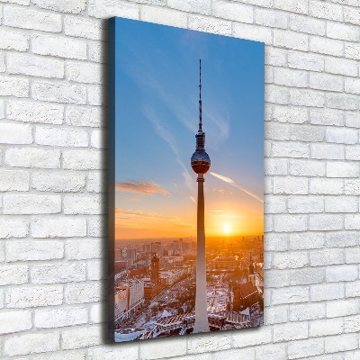 Wandbild vertikales Fernsehturm