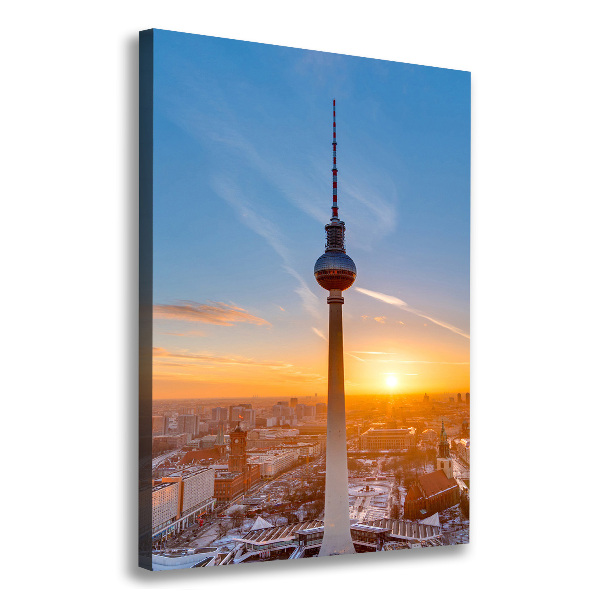 Wandbild vertikales Fernsehturm