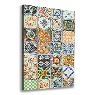 Foto leinwand vertikales Keramikfliesen