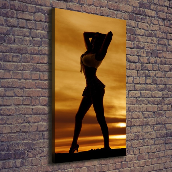 Foto auf leinwand vertikales Kurzer Rock