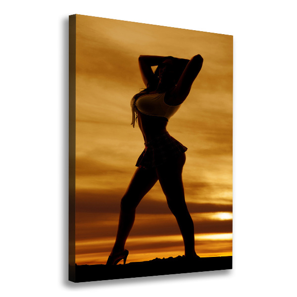 Foto auf leinwand vertikales Kurzer Rock