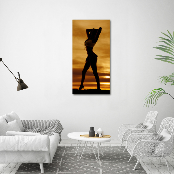 Foto auf leinwand vertikales Kurzer Rock