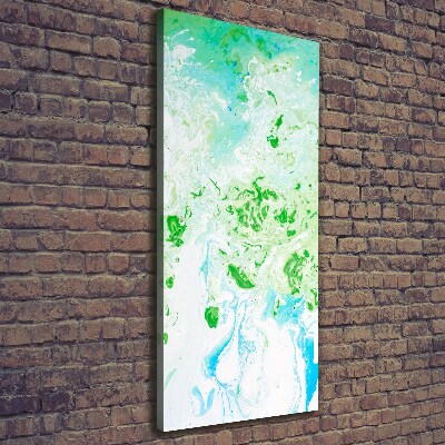 Wandbild vertikales Abstraktion des Flecks