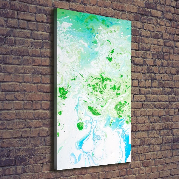 Wandbild vertikales Abstraktion des Flecks