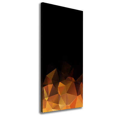 Foto leinwand vertikales Abstrakte Dreiecke