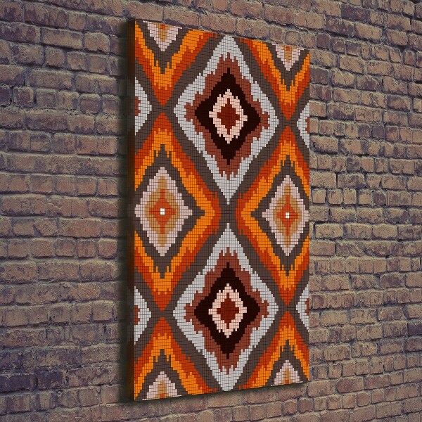 Wandbild vertikales Retro-Hintergrund