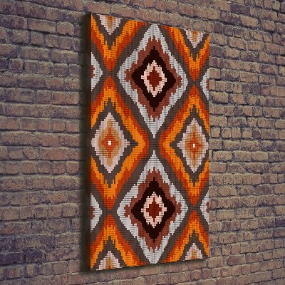 Wandbild vertikales Retro-Hintergrund