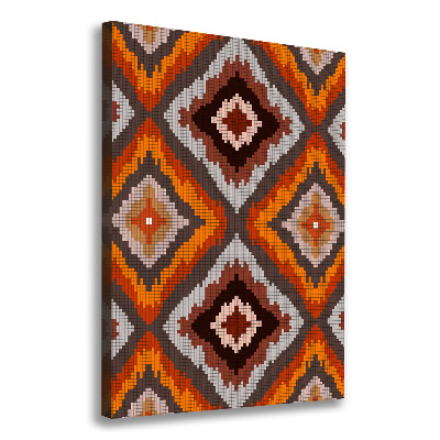 Wandbild vertikales Retro-Hintergrund