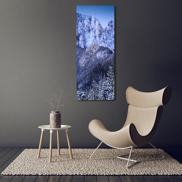 Foto leinwand vertikales Giewont Tatra Gebirge