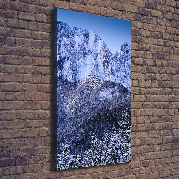 Foto leinwand vertikales Giewont Tatra Gebirge