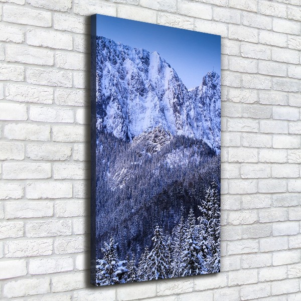 Foto leinwand vertikales Giewont Tatra Gebirge