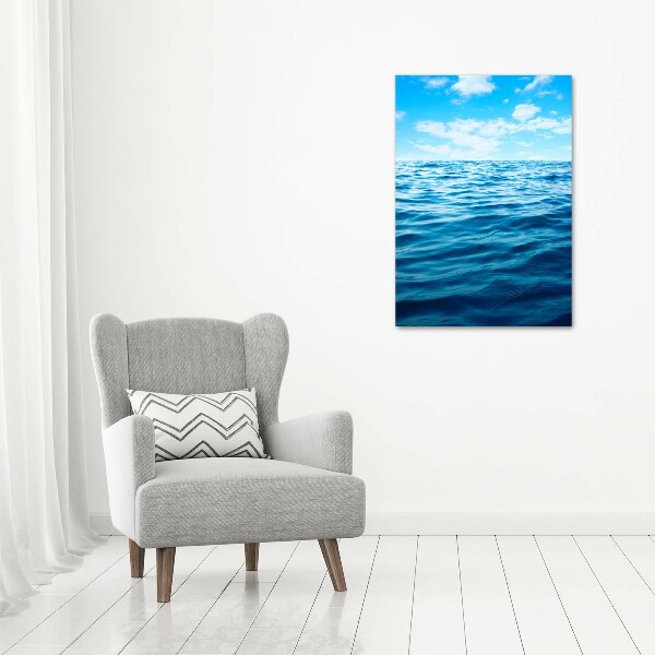 Foto leinwand vertikales Meerwasser