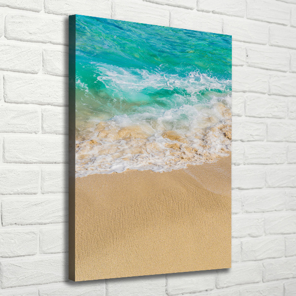 Wandbild vertikales Strand und Meer