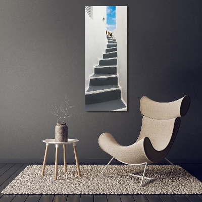 Foto leinwand vertikales Santorini, Griechenland